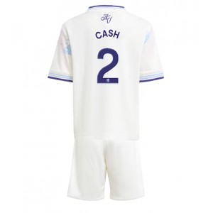Fotbalové Dres Aston Villa Matty Cash #2 Dětské Třetí Oblečení 2025-26 Krátký Rukáv (+ trenýrky)
